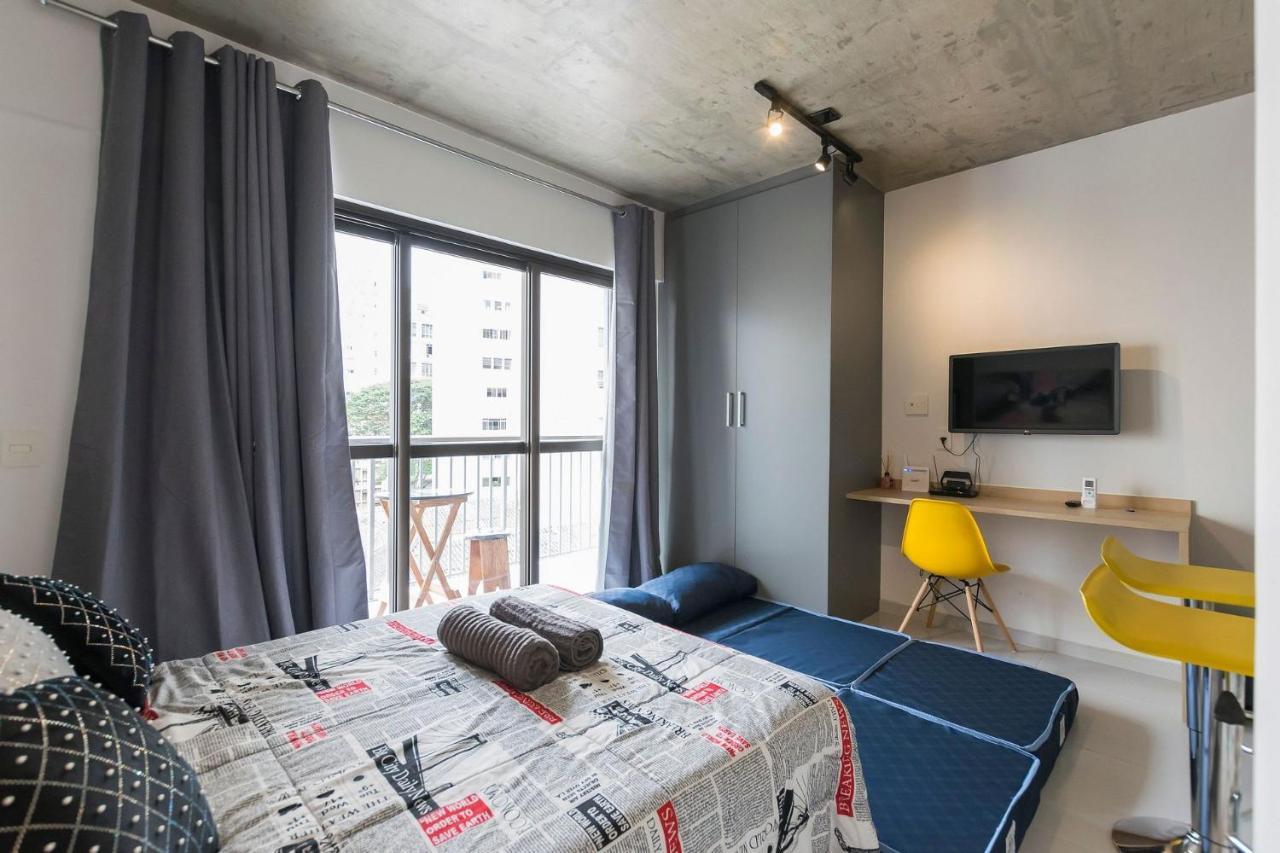 Apartamento Lindo Studio Arouche 711 São Paulo Exterior foto